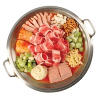 우삼겹부대찌개