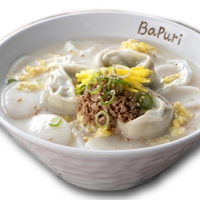 숯불떡만두국