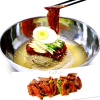 숯불냉면