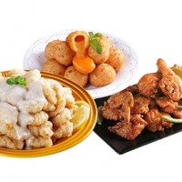 간장（뼈）＋레몬크림탕슈（안심）＋로제크림치즈볼